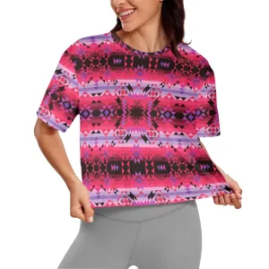 Red Star Women's Cropped T-shirt