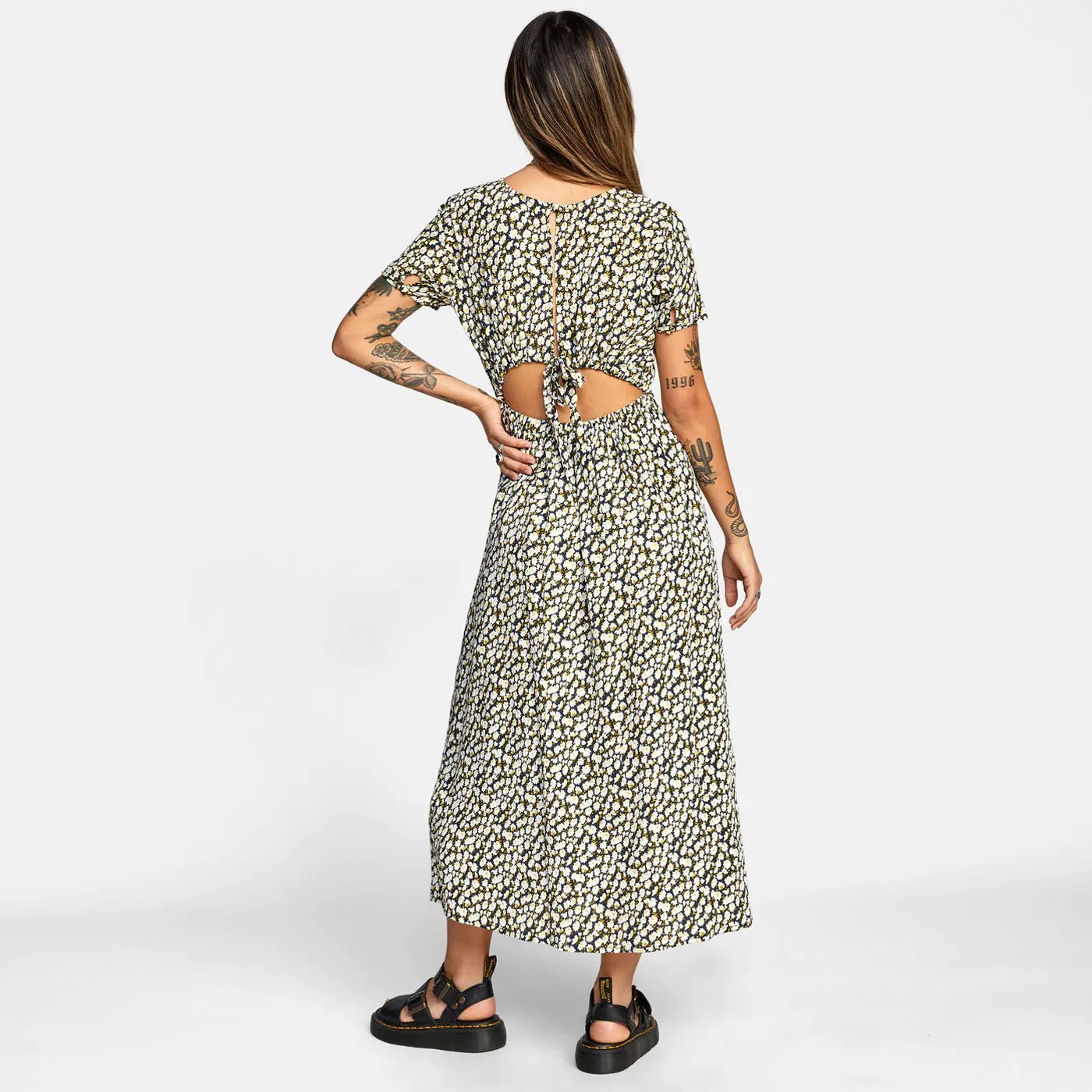 RVCA | Dreamscape Maxi Dress | Black