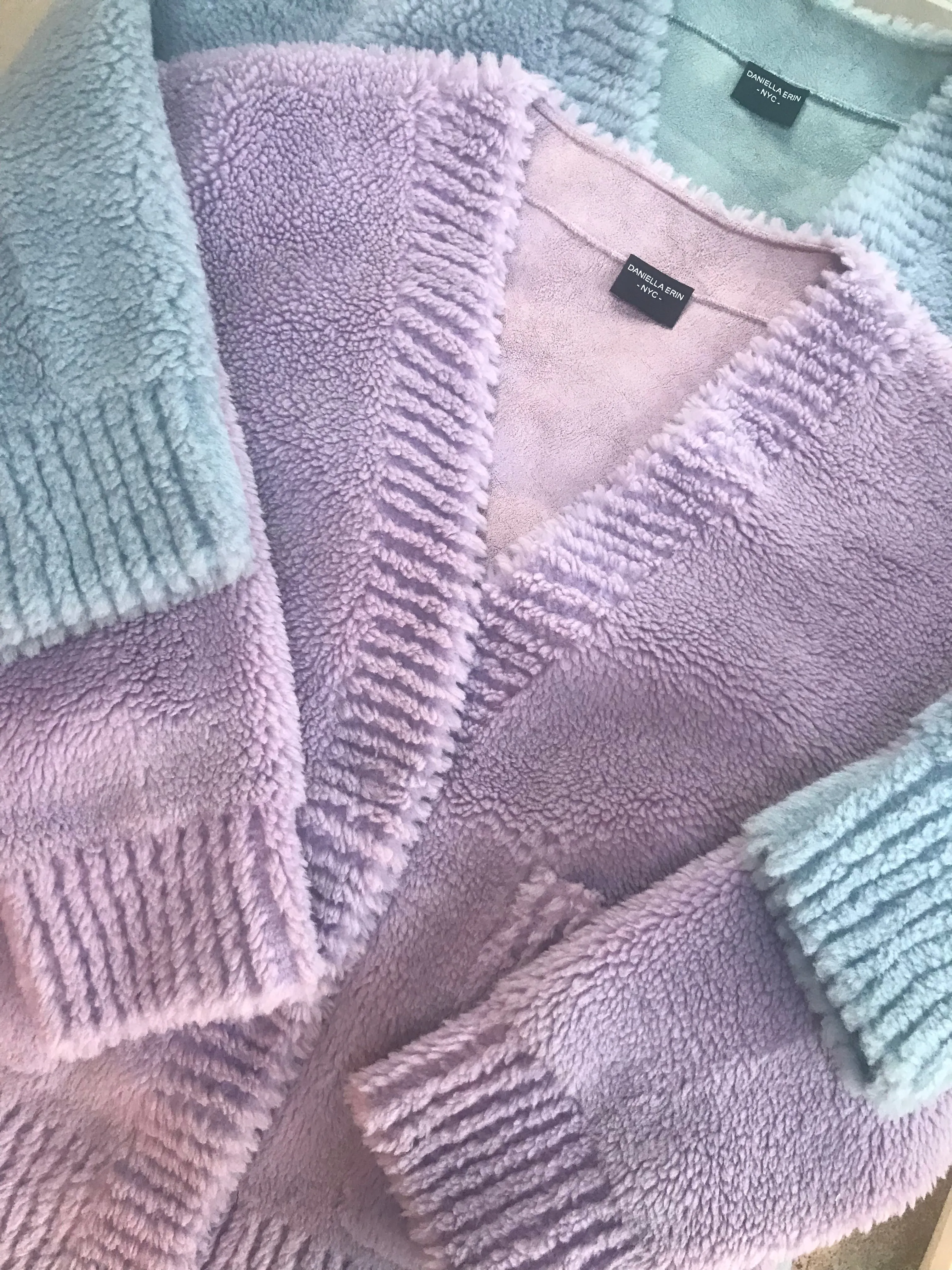 Shearling Teddy Cardigan Jacket