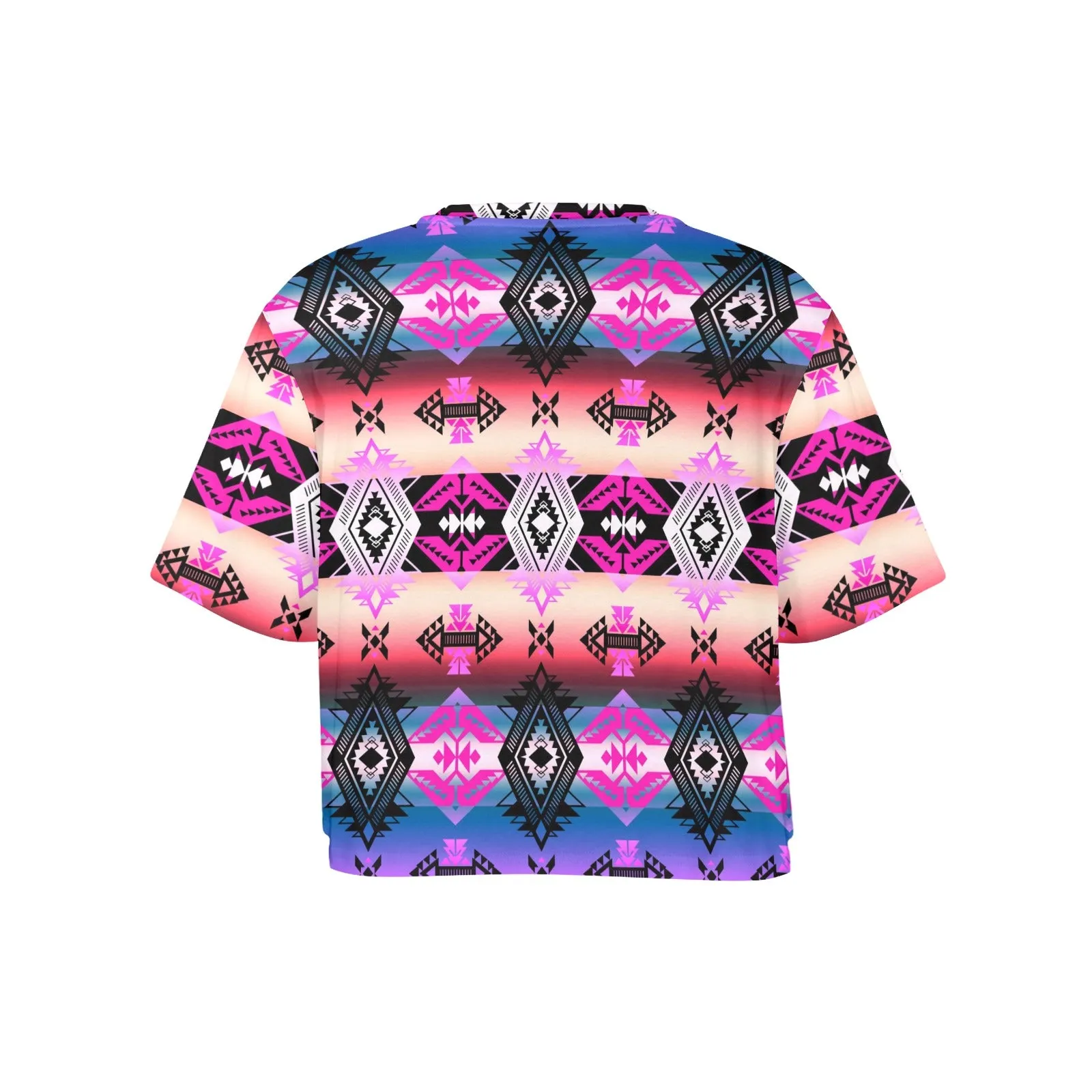 Sovereign Nation Skies Women's Cropped T-shirt