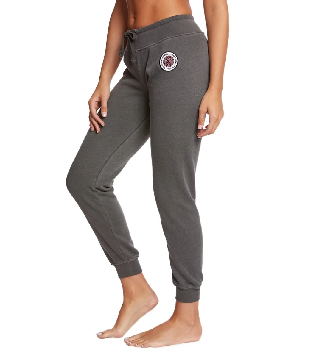 Spiritual Gangster SG Lotus Patch Sweatpant Joggers