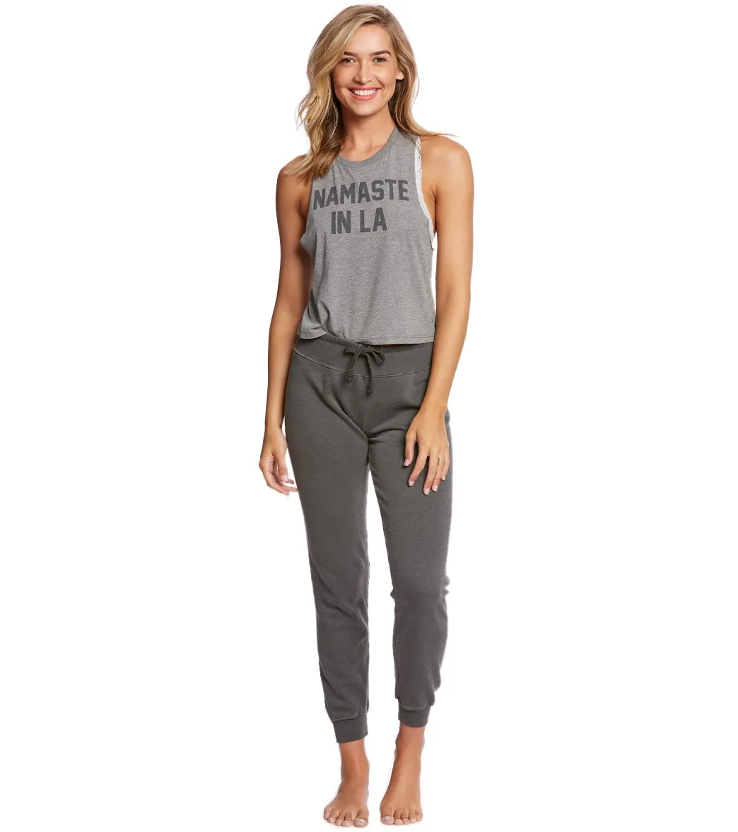 Spiritual Gangster SG Lotus Patch Sweatpant Joggers