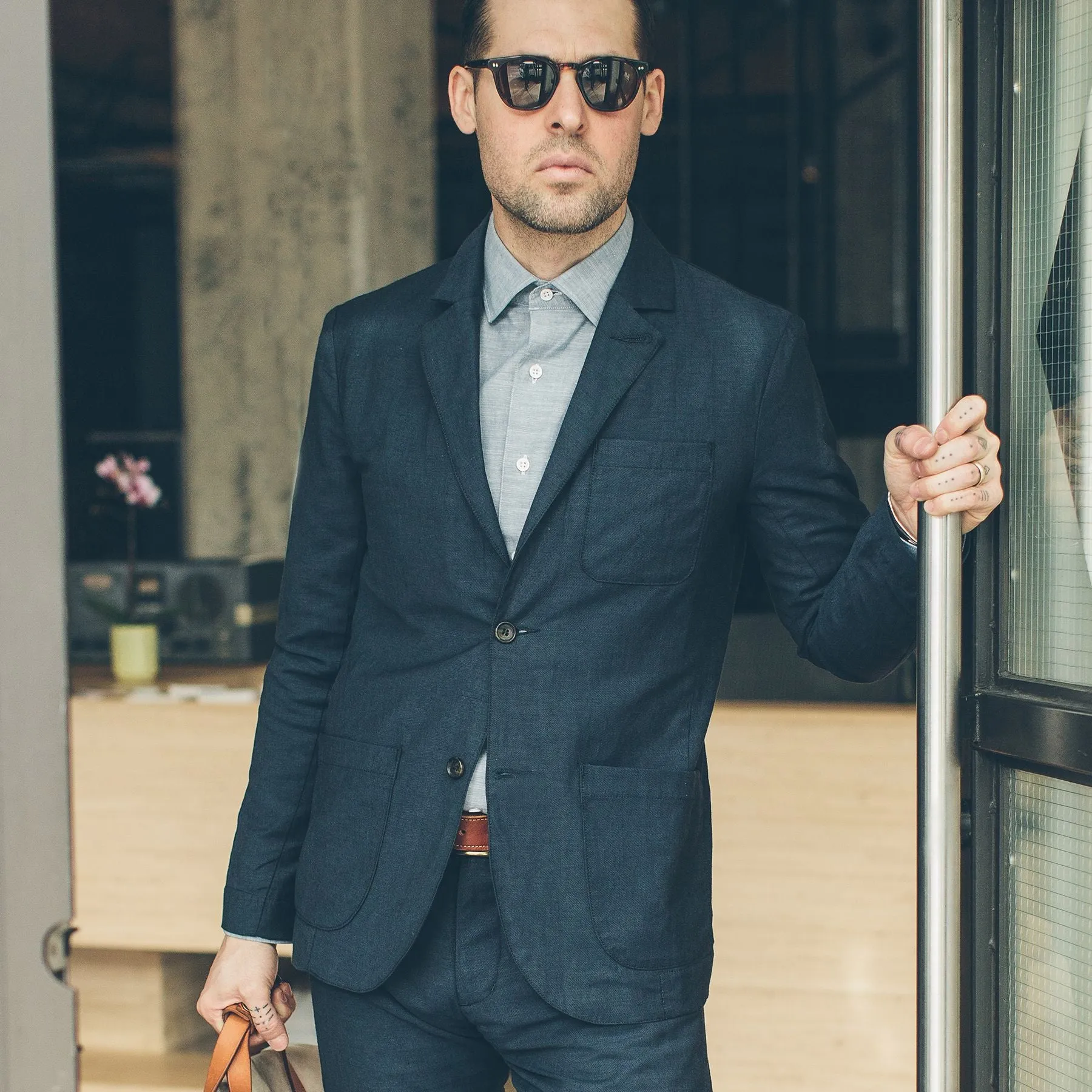 The Telegraph Jacket in Navy