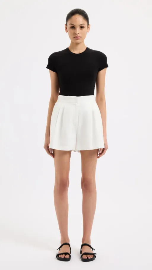 Thilda Tailored Short - White