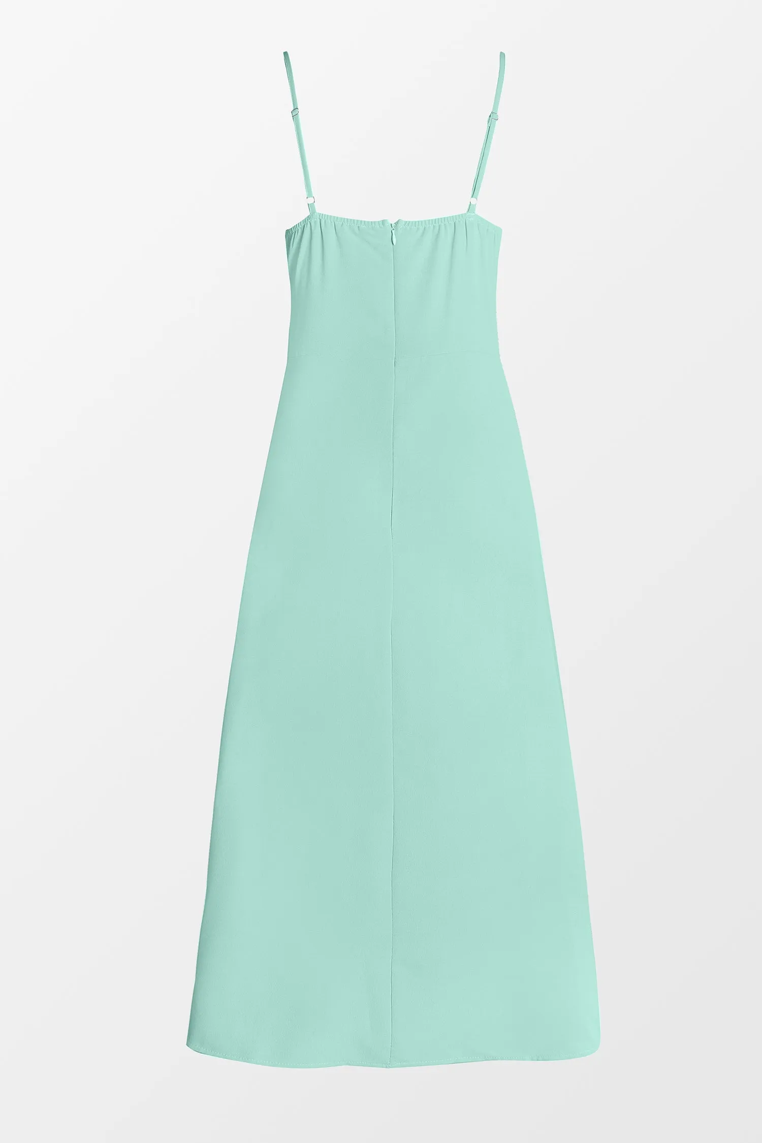 X Madison Beach Wedding Romance Leg-Slit Midi Dress