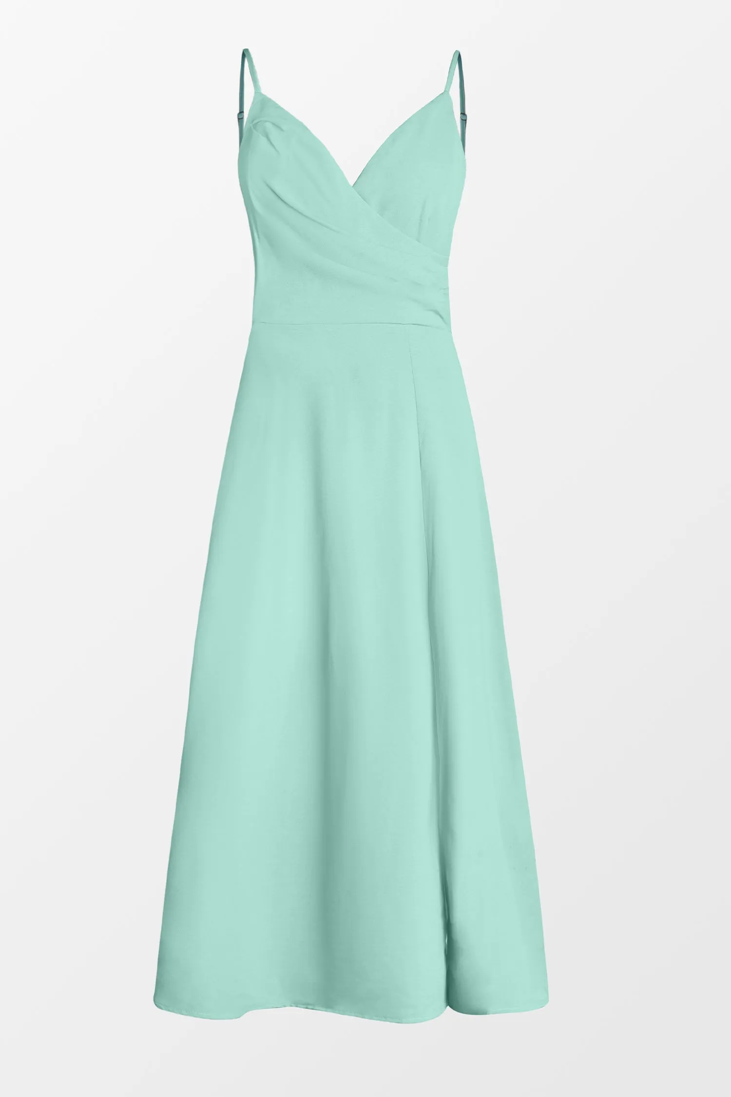 X Madison Beach Wedding Romance Leg-Slit Midi Dress